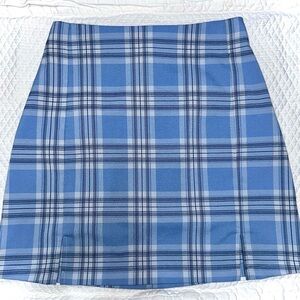 Brandy Melville Plaid Mini Skirt OS